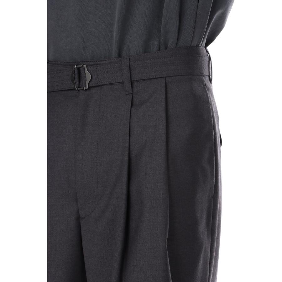 【P5倍 / SALE】Hemingway Belted Shorts - Heather Gray (AODMPT001) ANOTHER OFFICE(アナザー・オフィス) |  | 04