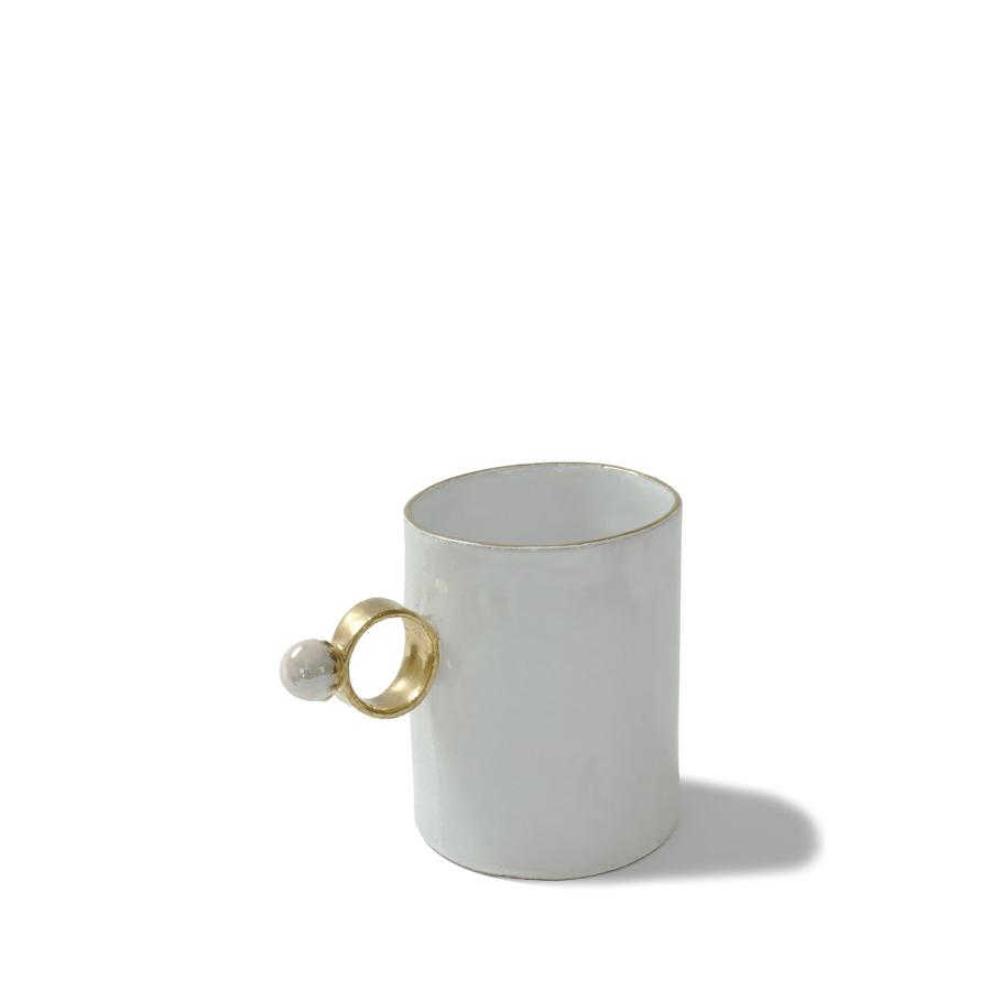 【P5倍】Serena Pearl Cup (TSSSRN230) Astier de Villatte(アスティエ ド ヴィラット) | 