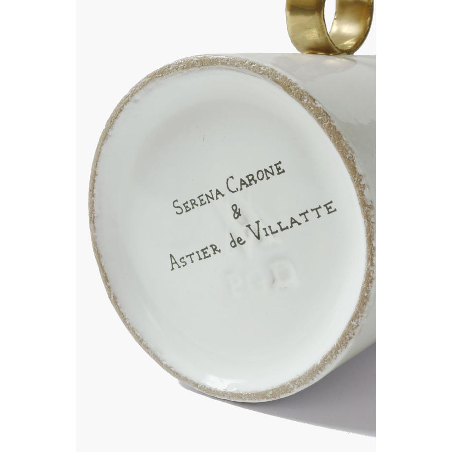 【P5倍】Serena Blue Iris Ring Cup (TSSSRN340) Astier de Villatte(アスティエ ド ヴィラット) |  | 04
