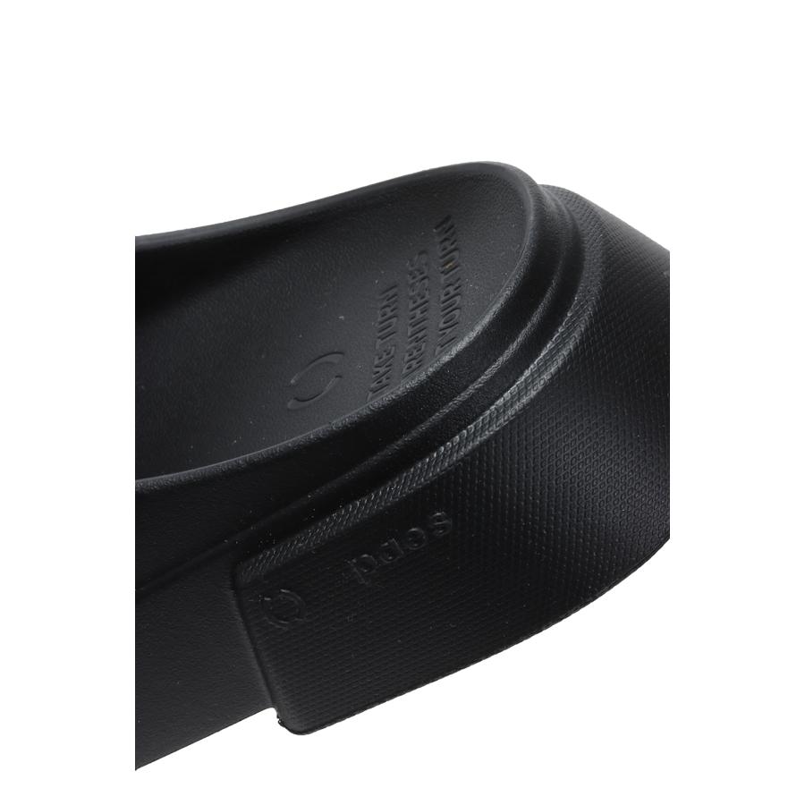 【P5倍 / SALE】Slide Basic Line - BLACK (paes-03) (25cm〜) PAES(ペイズ) |  | 05