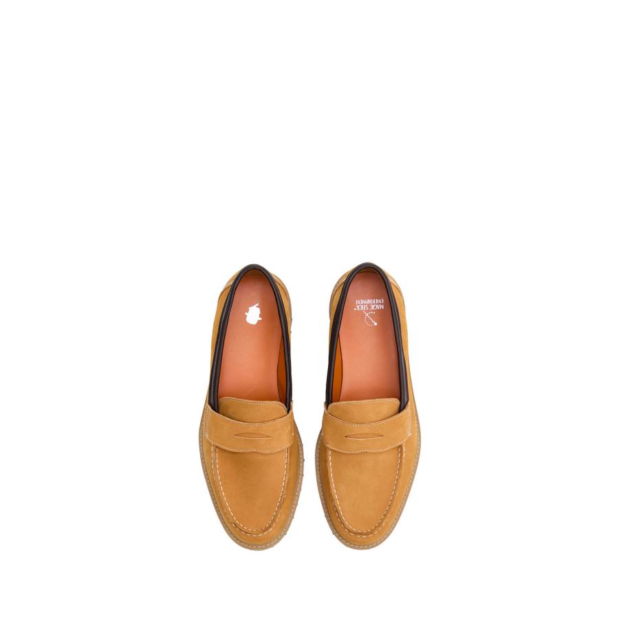 【P5倍 / SALE】Basic Coin Loafer by Tomo and Co / Yellow Nubuck (TCMS-001) MAGIC STICK(マジックスティック) | MAGIC STICK | 12