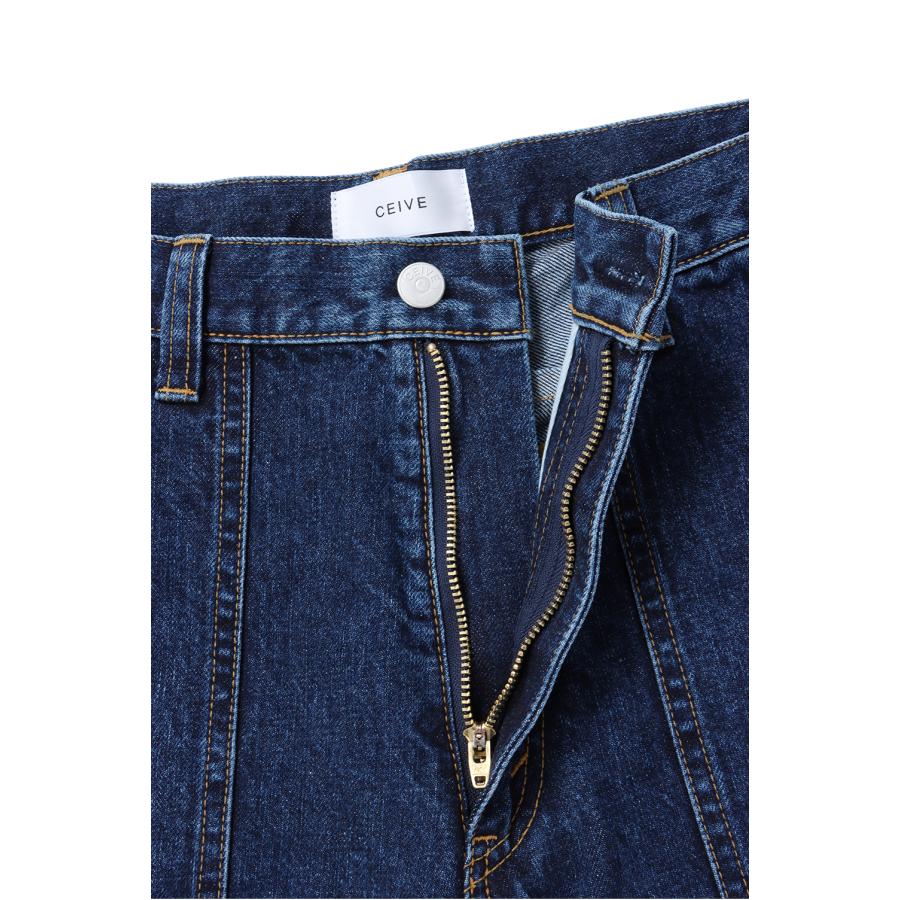DENIM HALF PANT / INDIGO (P005) CEIVE(シーヴ) |  | 08