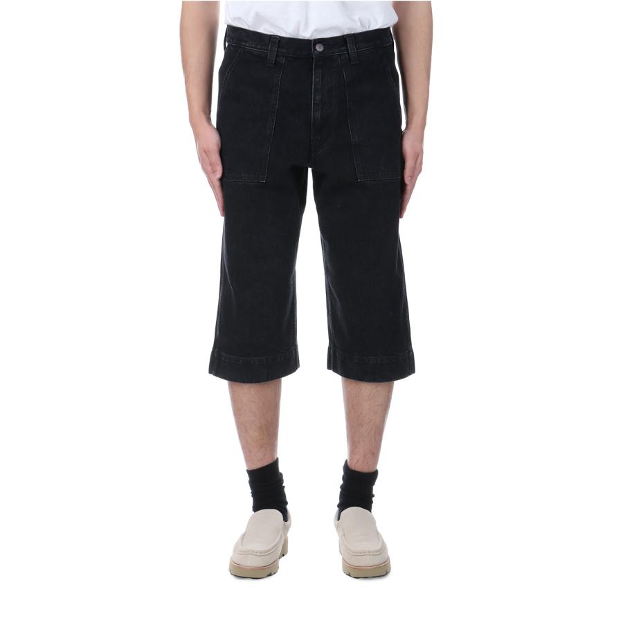 DENIM HALF PANT / BLACK (P005) CEIVE(シーヴ) |  | 01