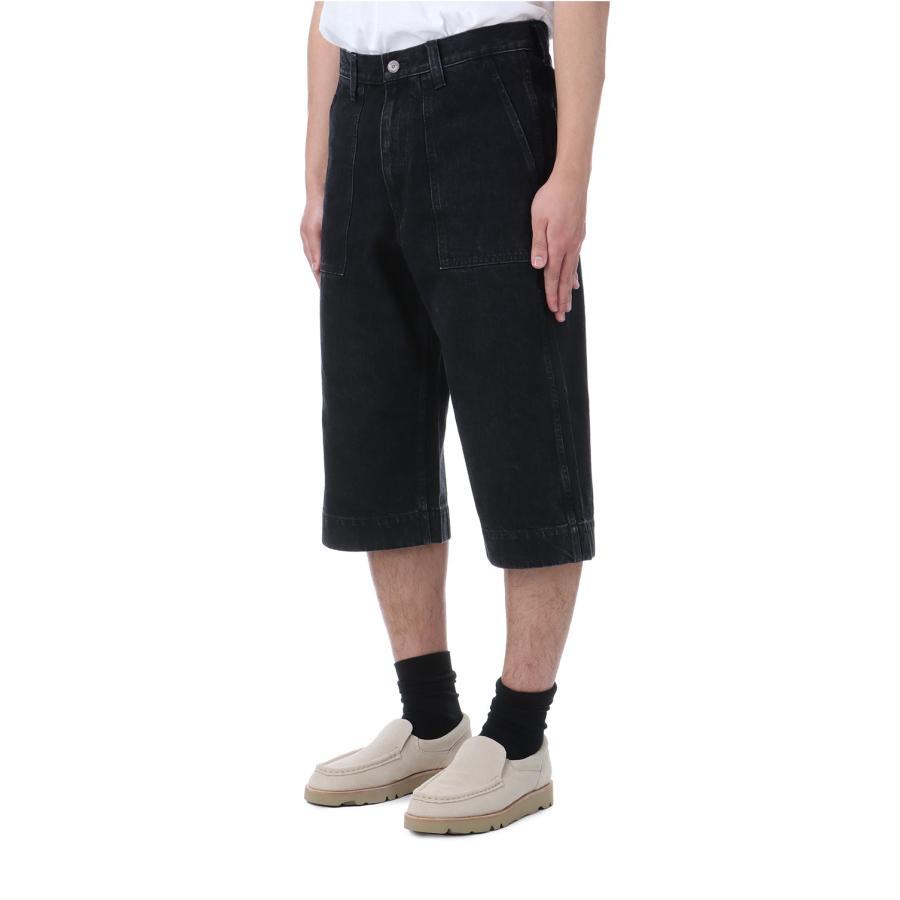 DENIM HALF PANT / BLACK (P005) CEIVE(シーヴ) |  | 02