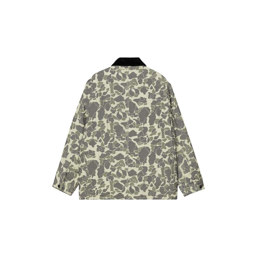 TAPESTRY CHORE COAT / Camo Duck Jacquard Green / Tobacco (I0353293CKXX) Carhartt WIP(カーハートダブルアイピー) |  | 02