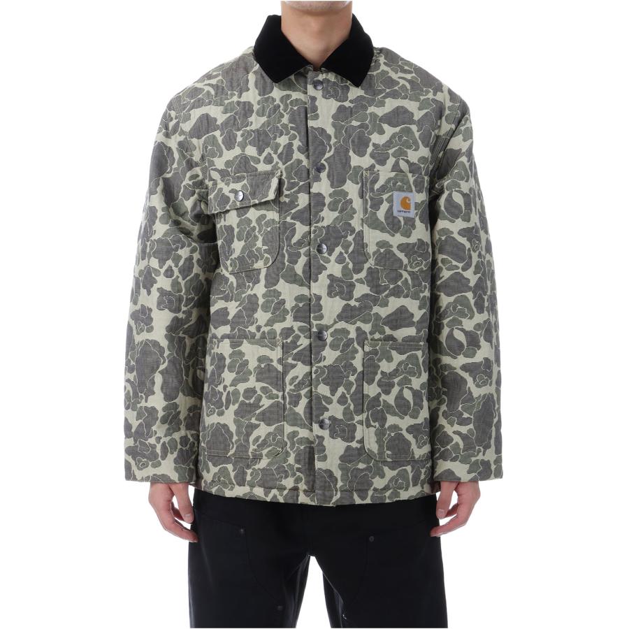 TAPESTRY CHORE COAT / Camo Duck Jacquard Green / Tobacco (I0353293CKXX) Carhartt WIP(カーハートダブルアイピー) |  | 03