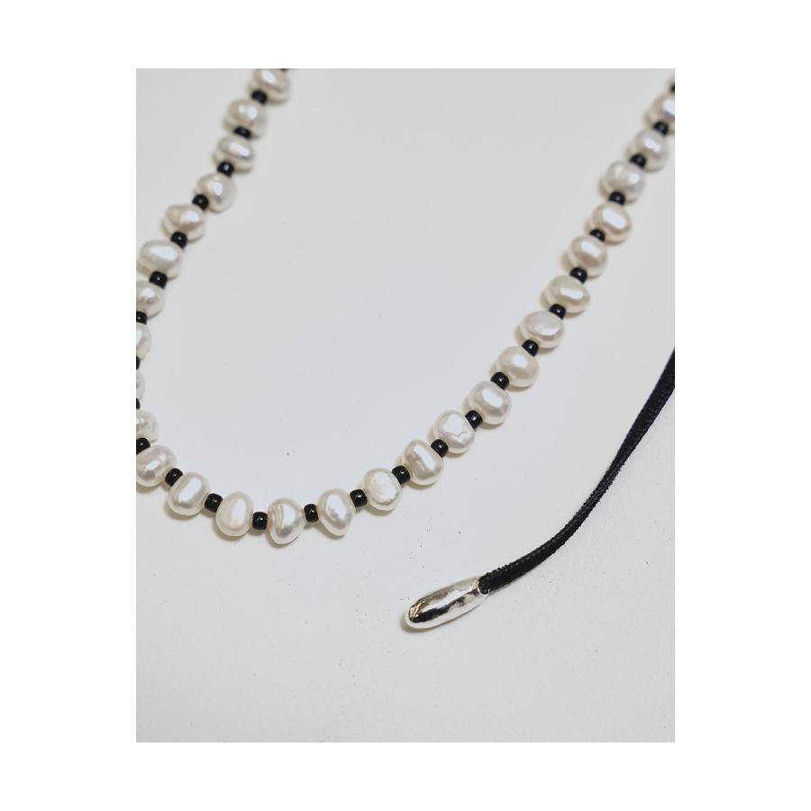 【SALE】Pearl Ribbon Choker - BLACK (12510909) Todayful(トゥデイフル) | TODAYFUL | 04