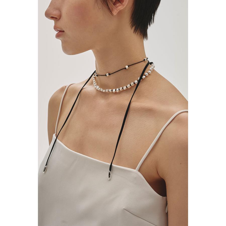 【SALE】Pearl Ribbon Choker - BLACK (12510909) Todayful(トゥデイフル) | TODAYFUL | 06