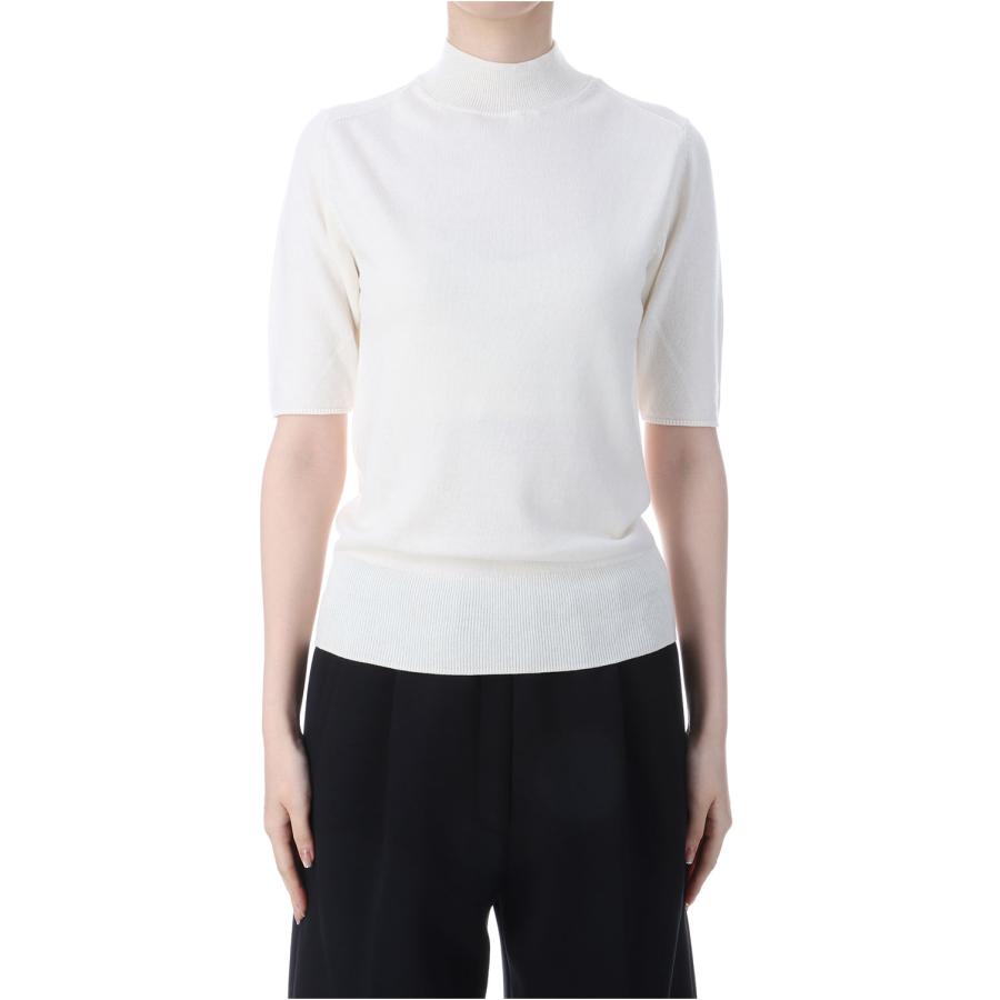 【SALE】Halfsleeve Highgauge Knit - ECRU (12520513) Todayful(トゥデイフル) | TODAYFUL | 01