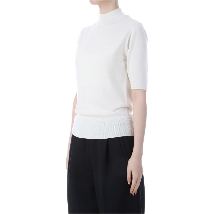 【SALE】Halfsleeve Highgauge Knit - ECRU (12520513) Todayful(トゥデイフル) | TODAYFUL | 02