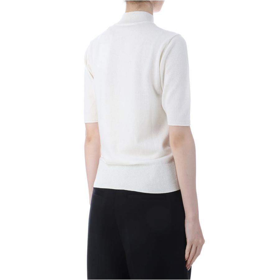 【SALE】Halfsleeve Highgauge Knit - ECRU (12520513) Todayful(トゥデイフル) | TODAYFUL | 03