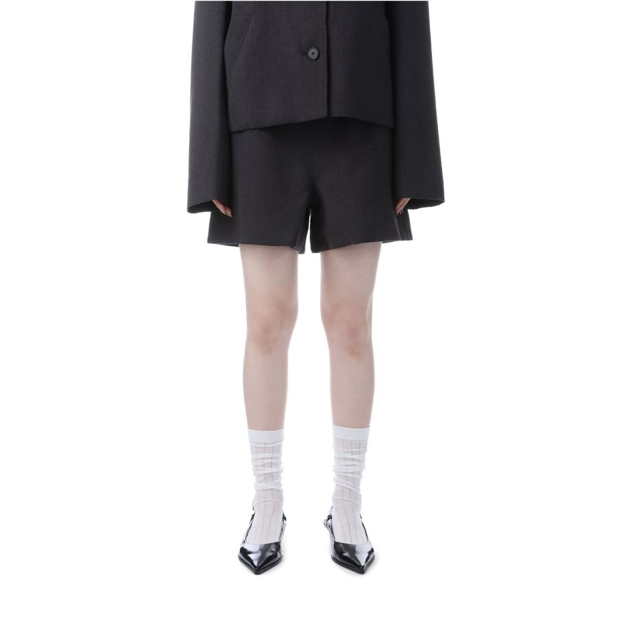 【SALE】Wool Twill Shortpants - DARK BROWN (12520715) Todayful(トゥデイフル) | TODAYFUL | 01