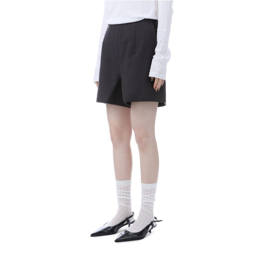 【SALE】Wool Twill Shortpants - DARK BROWN (12520715) Todayful(トゥデイフル) | TODAYFUL | 03