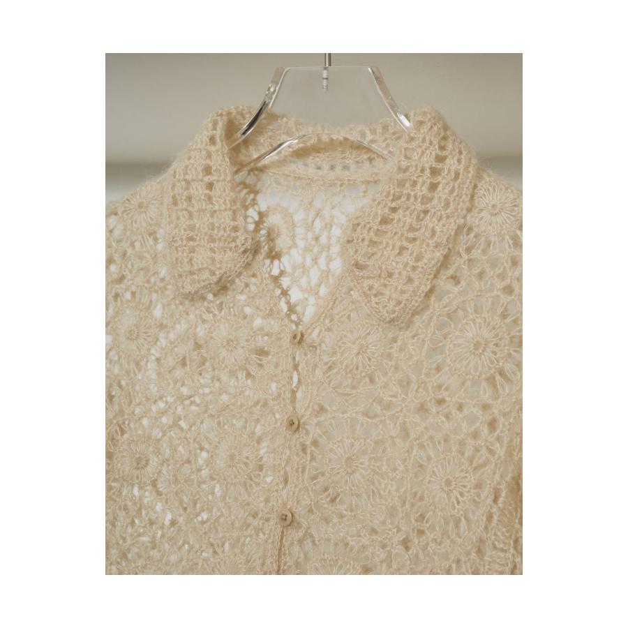 【SALE】Mohair Crochet Knitshirts - IVORY (12520511) Todayful(トゥデイフル) | TODAYFUL | 11