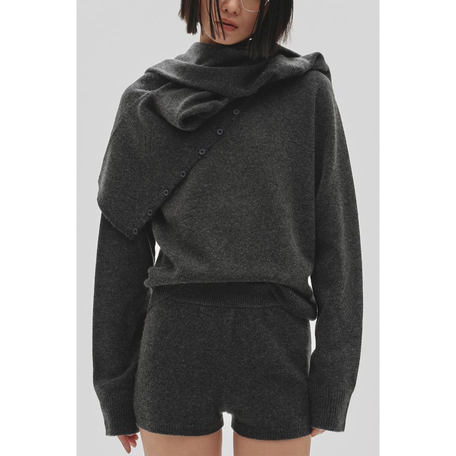 Cashmere Seamless Knit - CHARCOAL GRAY(12520507) Todayful(トゥデイフル) | TODAYFUL | 07