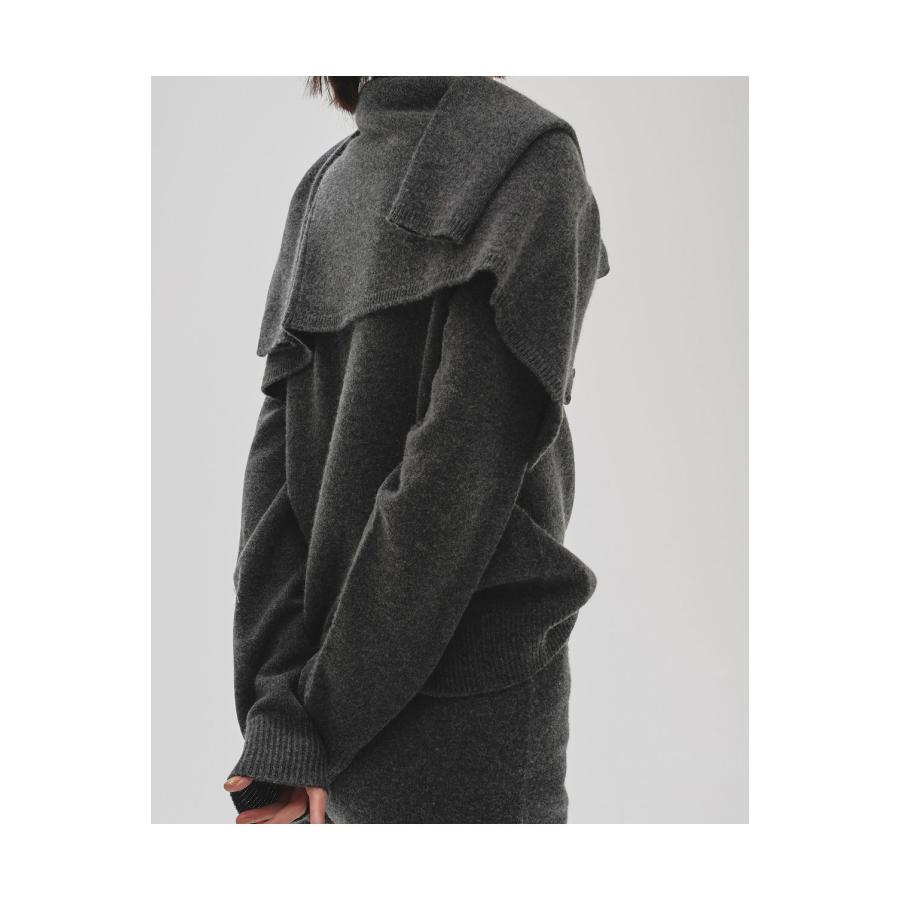 Cashmere Seamless Knit - CHARCOAL GRAY(12520507) Todayful(トゥデイフル) | TODAYFUL | 08
