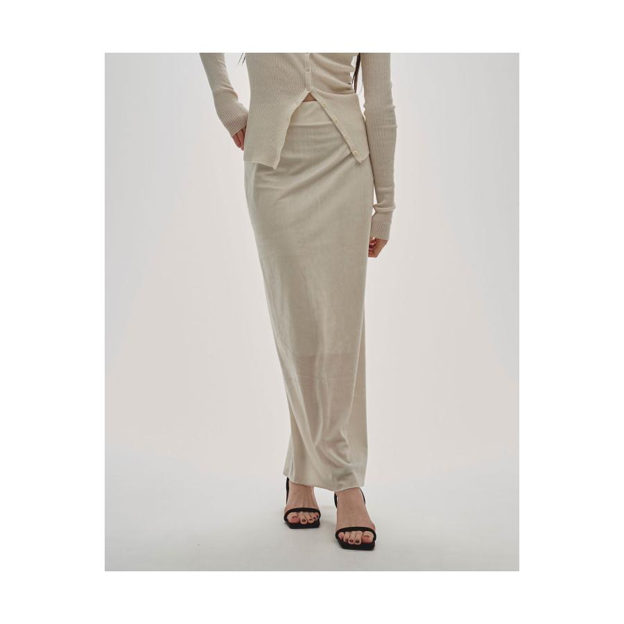 Pencil Velour Skirt - ECRU (12520805) Todayful(トゥデイフル) | TODAYFUL | 08