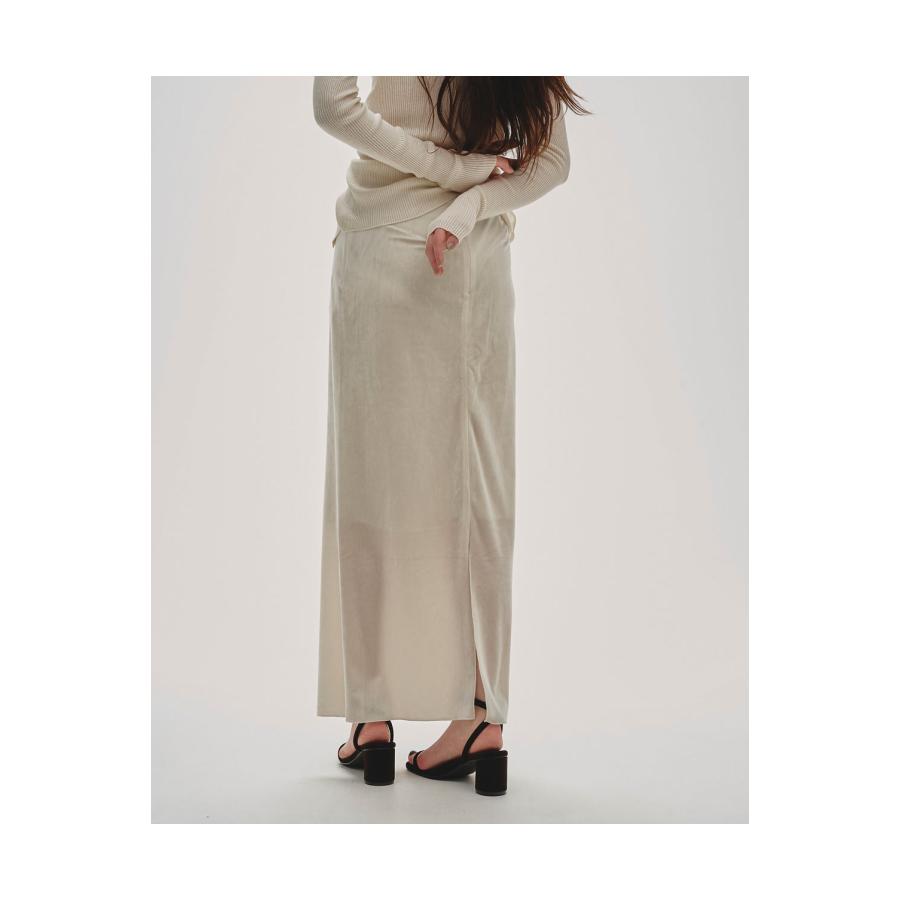 Pencil Velour Skirt - ECRU (12520805) Todayful(トゥデイフル) | TODAYFUL | 09