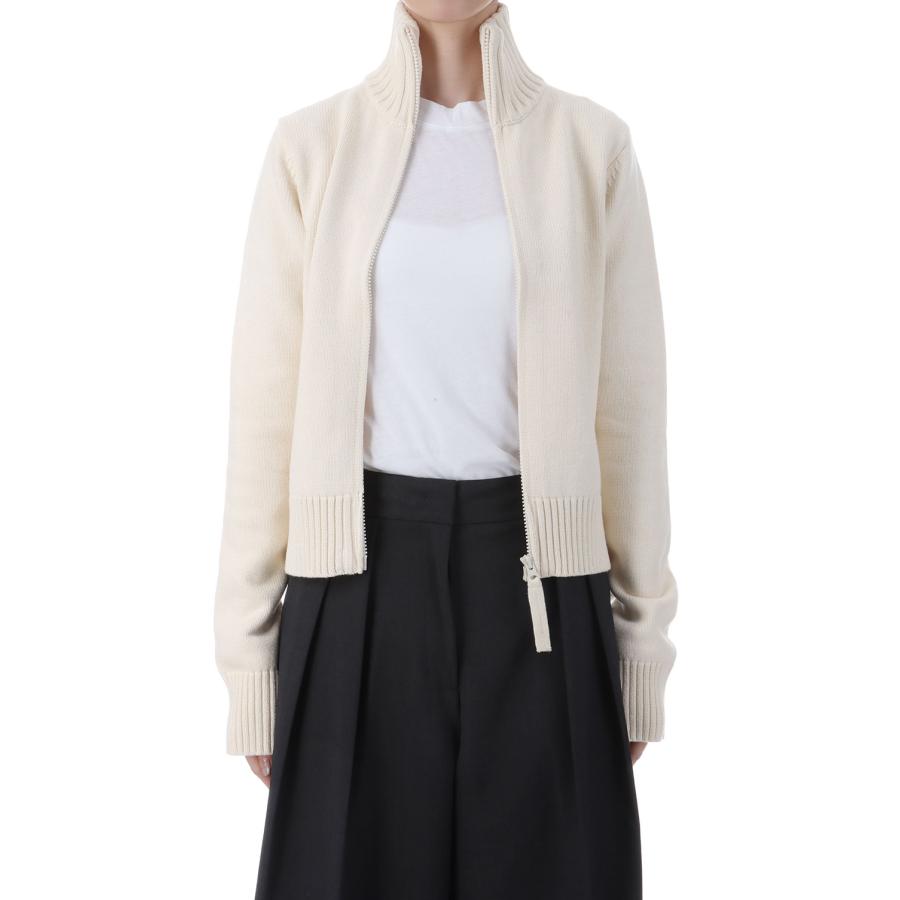 【SALE】Compact Zip Knit - IVORY (12520508) Todayful(トゥデイフル) | TODAYFUL | 01