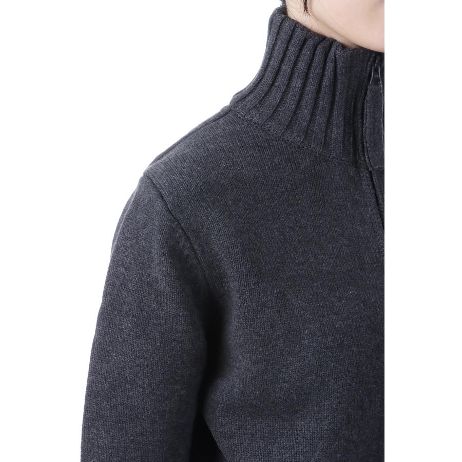 【SALE】Compact Zip Knit - CHARCOAL GRAY(12520508) Todayful(トゥデイフル) | TODAYFUL | 03