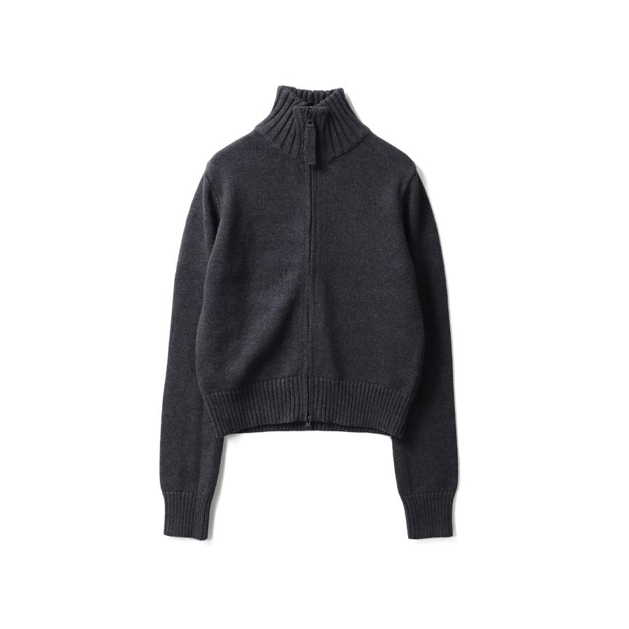 【SALE】Compact Zip Knit - CHARCOAL GRAY(12520508) Todayful(トゥデイフル) | TODAYFUL | 06