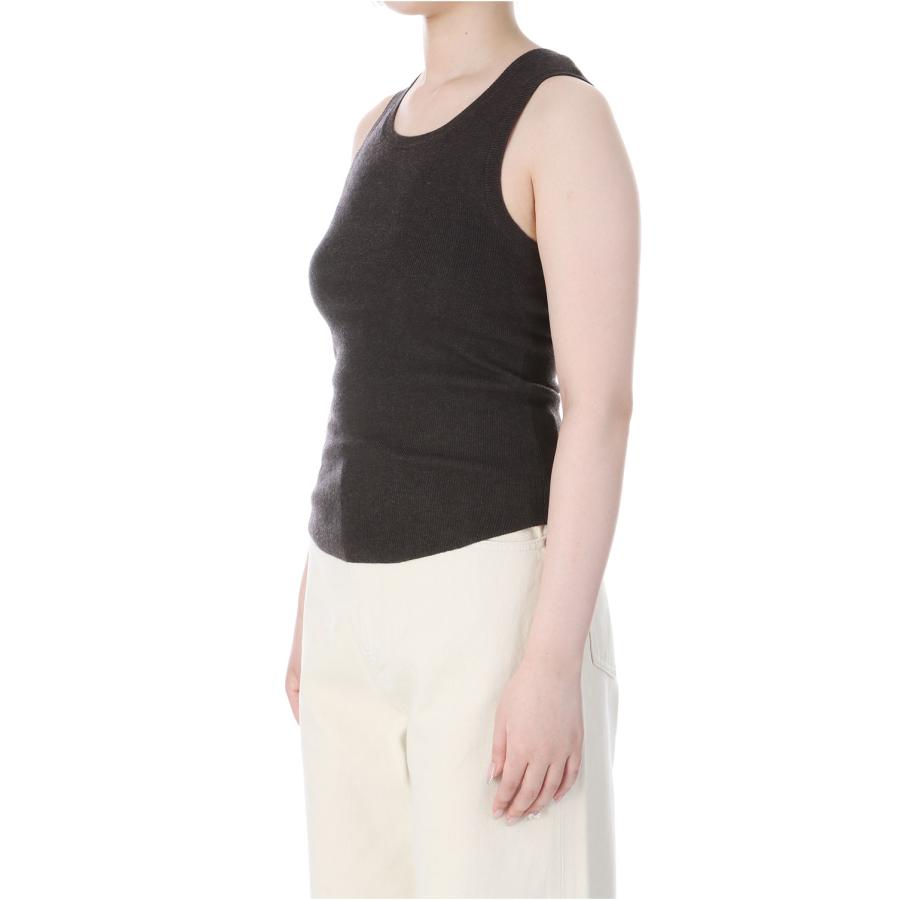 Roundhem Knit Tanktop -DARK BROWN (12520503) Todayful(トゥデイフル) | TODAYFUL | 01