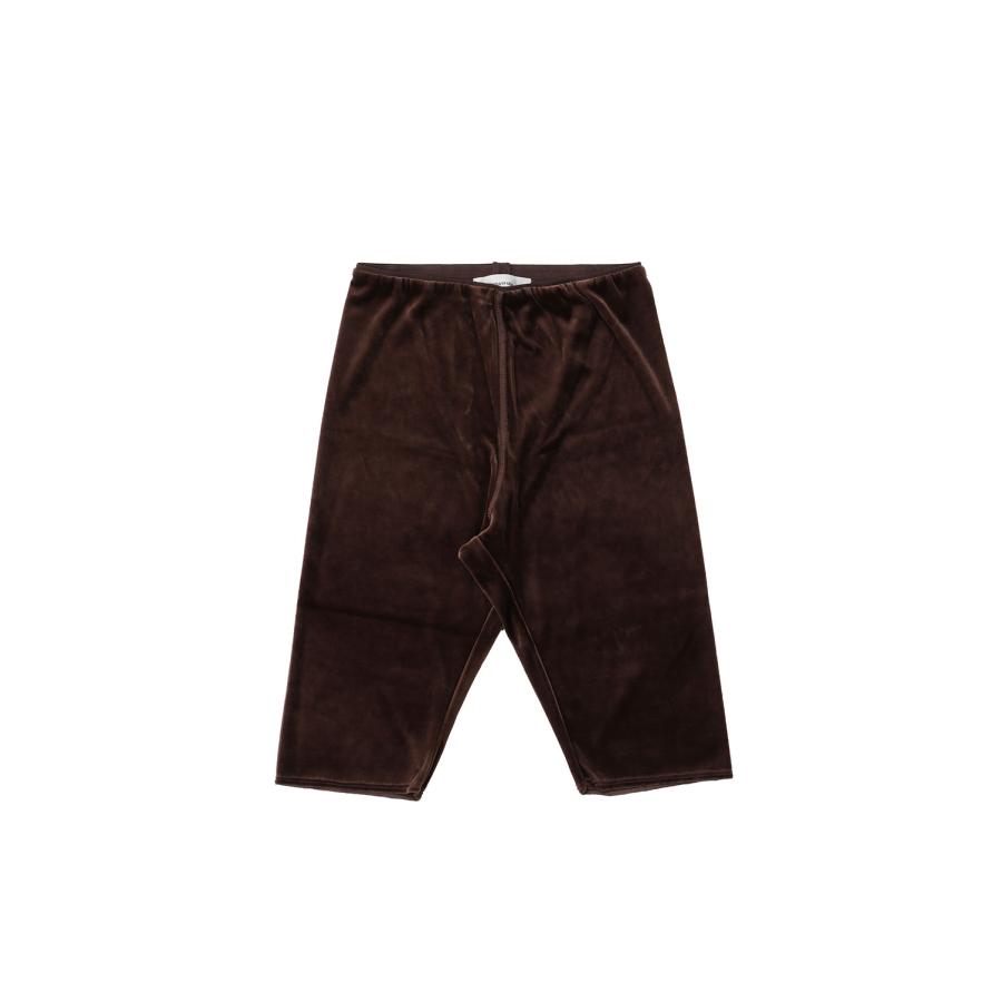 Velour Half Leggings -BROWN (12520709) Todayful(トゥデイフル) | TODAYFUL