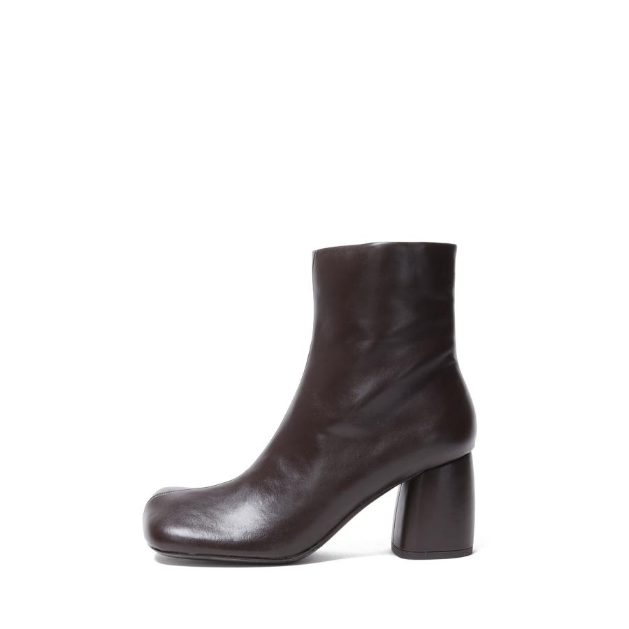 Square Short Boots -DARK BROWN (12521006) Todayful(トゥデイフル) | TODAYFUL
