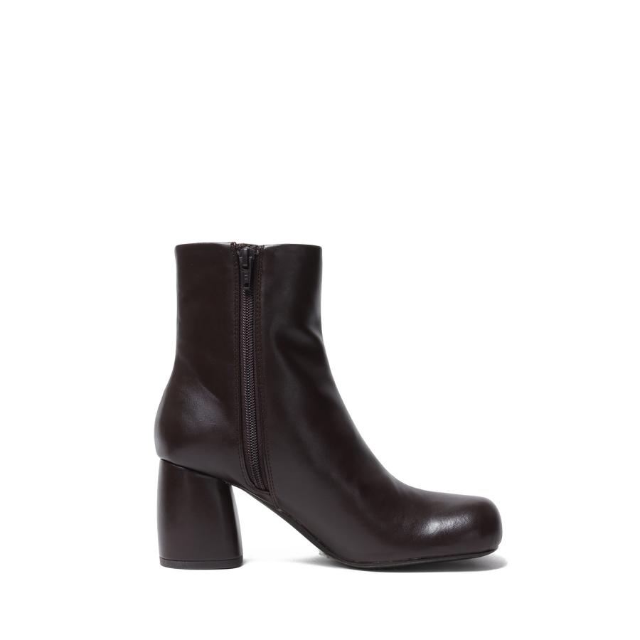 Square Short Boots -DARK BROWN (12521006) Todayful(トゥデイフル) | TODAYFUL | 01