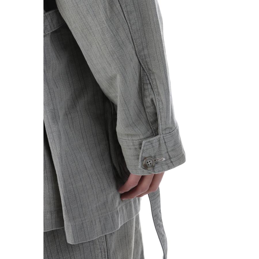 【P2倍】FADED STRIPE MOTORCYCLE JACKET / GRAY (PC-003-3545) Porter Classic(ポータークラシック) |  | 06