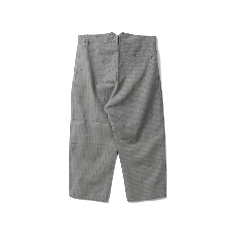 【P2倍】FADED STRIPE FATTY PANTS / GRAY (PC-003-3548) Porter Classic(ポータークラシック) |  | 01