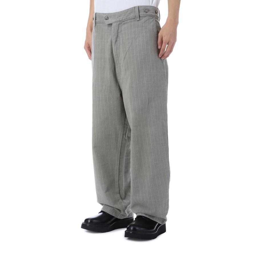 【P2倍】FADED STRIPE FATTY PANTS / GRAY (PC-003-3548) Porter Classic(ポータークラシック) |  | 01