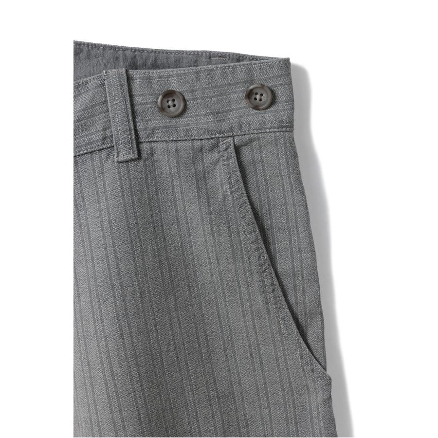 【P2倍】FADED STRIPE FATTY PANTS / GRAY (PC-003-3548) Porter Classic(ポータークラシック) |  | 02