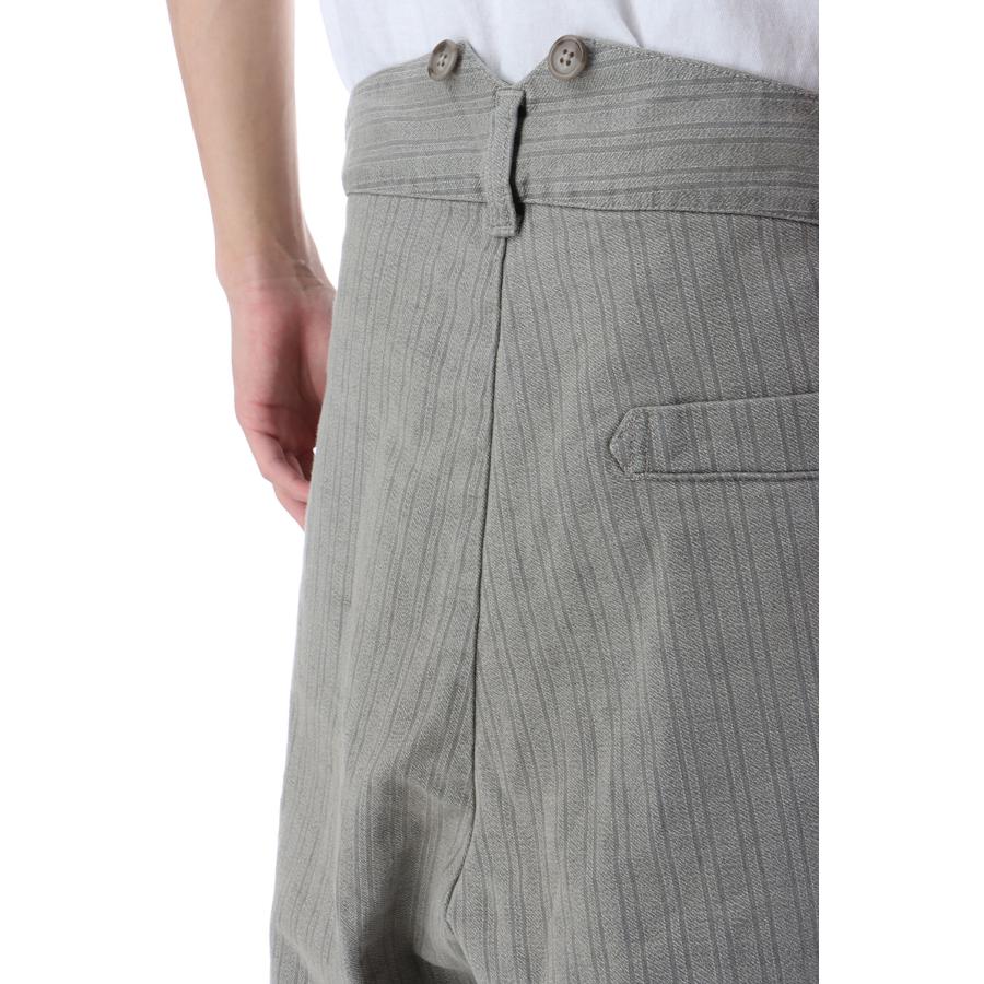 【P2倍】FADED STRIPE FATTY PANTS / GRAY (PC-003-3548) Porter Classic(ポータークラシック) |  | 04