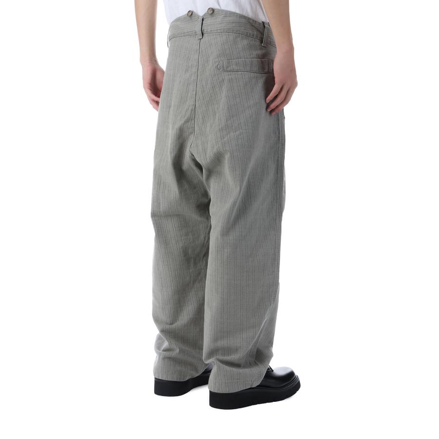 【P2倍】FADED STRIPE FATTY PANTS / GRAY (PC-003-3548) Porter Classic(ポータークラシック) |  | 05