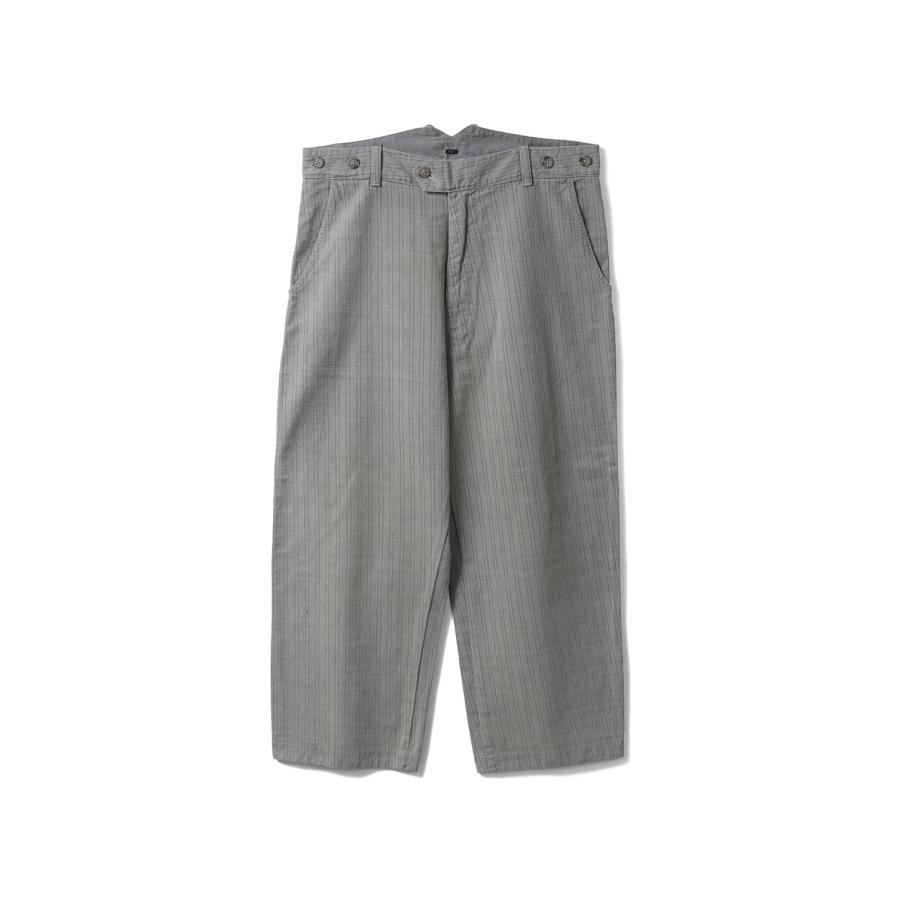 【P2倍】FADED STRIPE FATTY PANTS / GRAY (PC-003-3548) Porter Classic(ポータークラシック) |  | 05