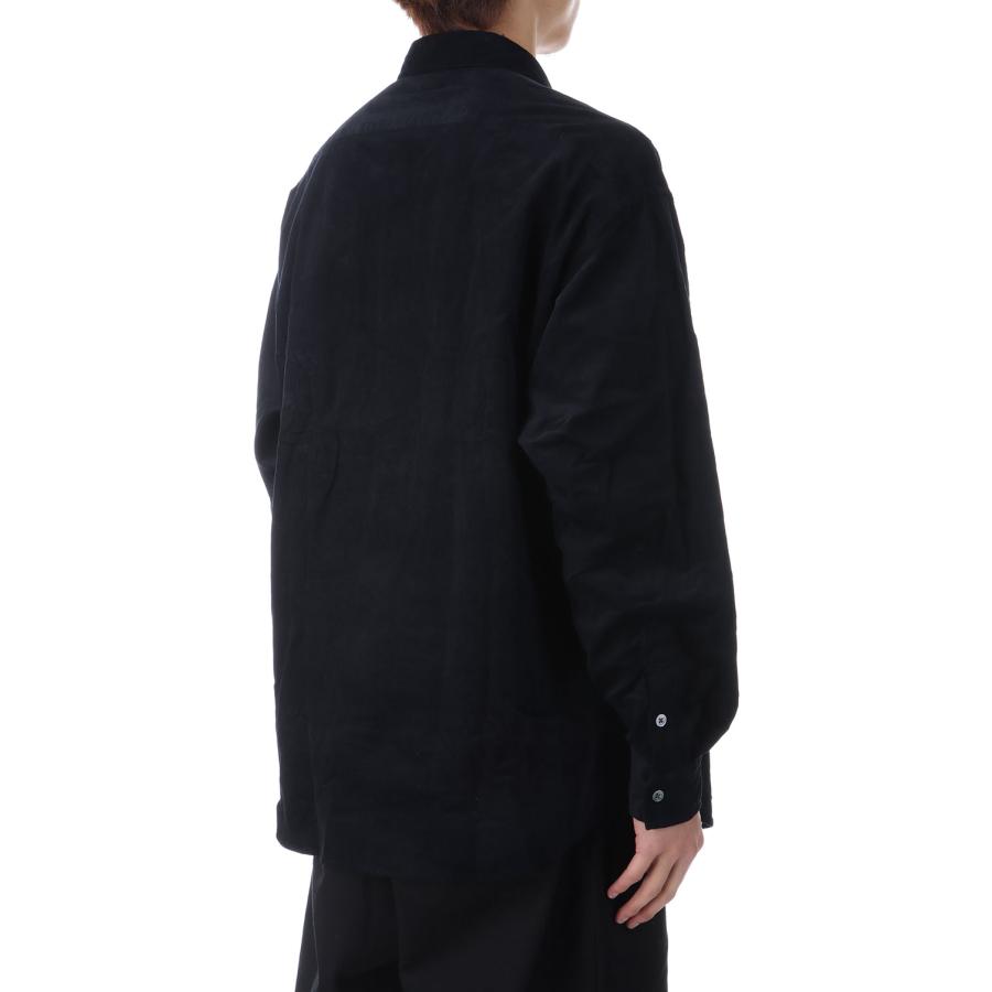 【P5倍】ROLL UP ORGANIC CORDUROY SHIRT / BLACK (PC-016-3685) Porter Classic(ポータークラシック) |  | 02