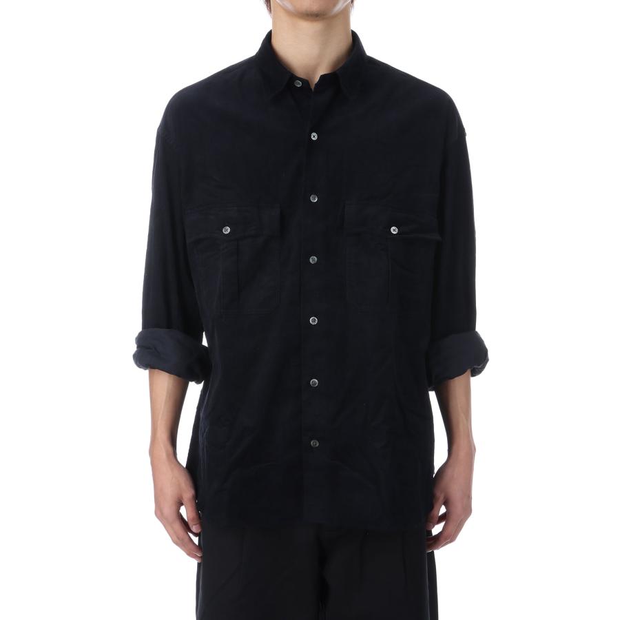 【P5倍】ROLL UP ORGANIC CORDUROY SHIRT / BLACK (PC-016-3685) Porter Classic(ポータークラシック) |  | 05