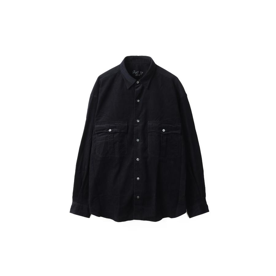 【P5倍】ROLL UP ORGANIC CORDUROY SHIRT / BLACK (PC-016-3685) Porter Classic(ポータークラシック) |  | 06
