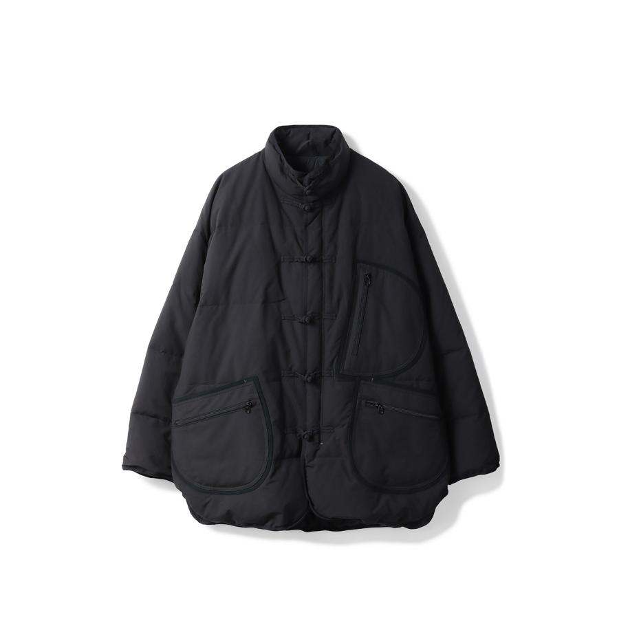 【P2倍】WEATHER CHINESE DOWN JACKET / BLACK (PC-026-2441) Porter Classic(ポータークラシック) |  | 05