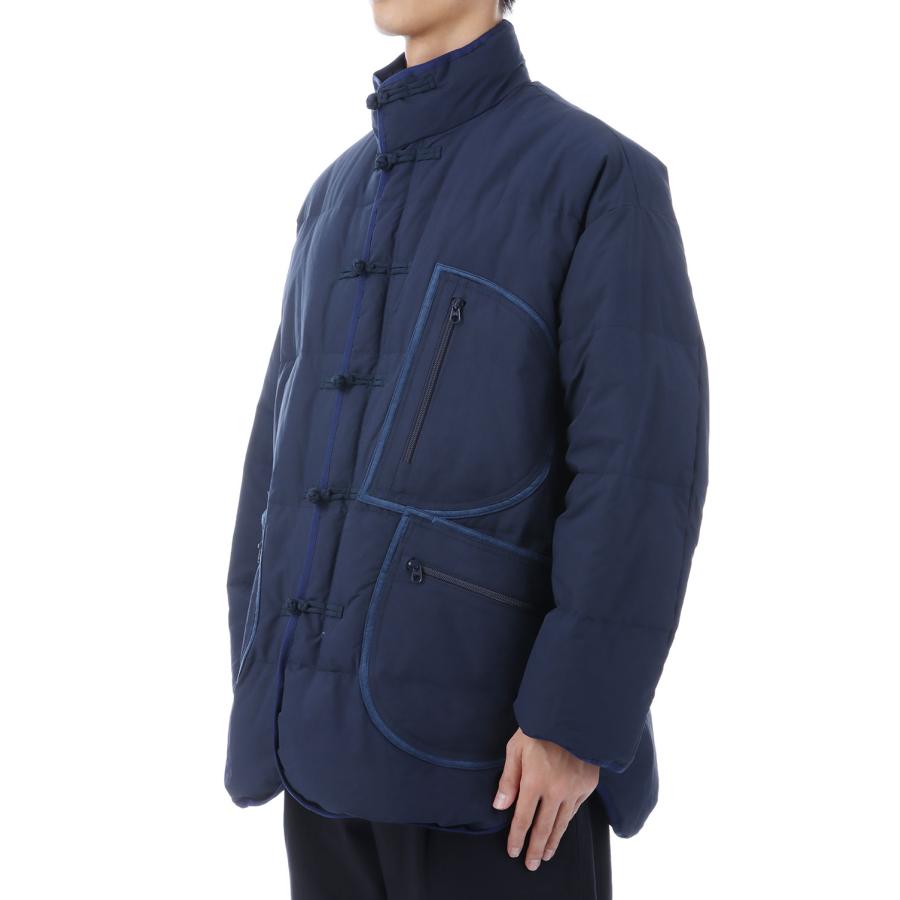 【P2倍】WEATHER CHINESE DOWN JACKET / NAVY (PC-026-2441) Porter Classic(ポータークラシック) |  | 01