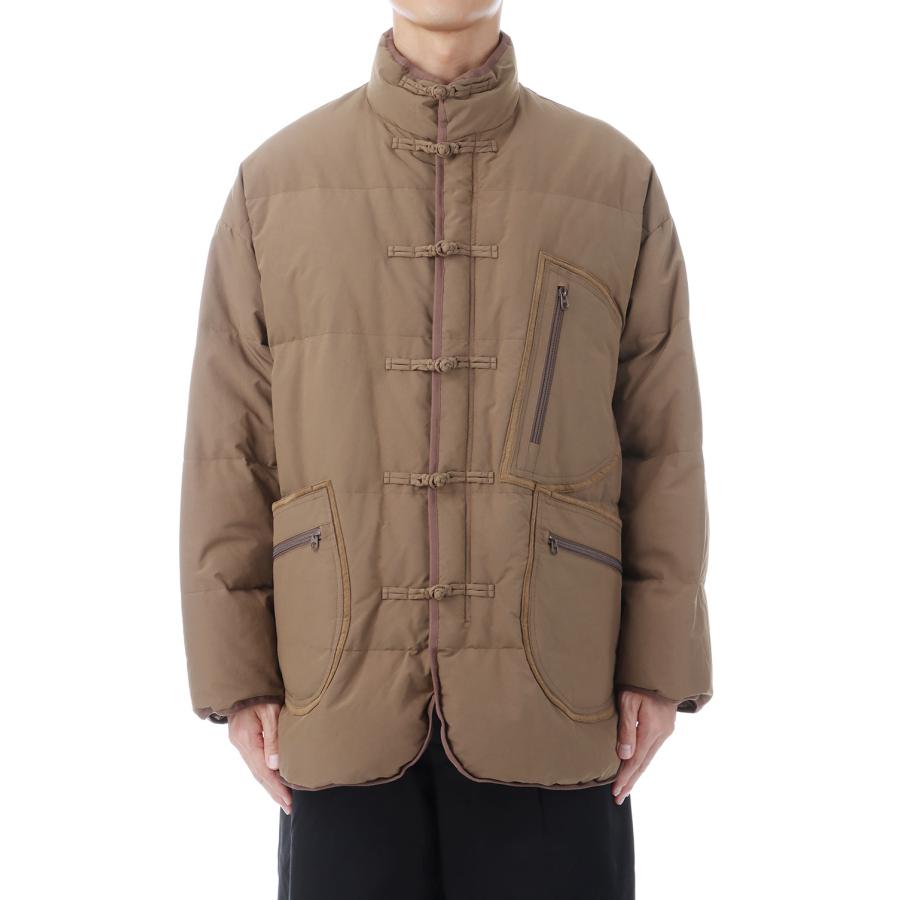 【P2倍】WEATHER CHINESE DOWN JACKET / KHAKI (PC-026-2441) Porter Classic(ポータークラシック) | 