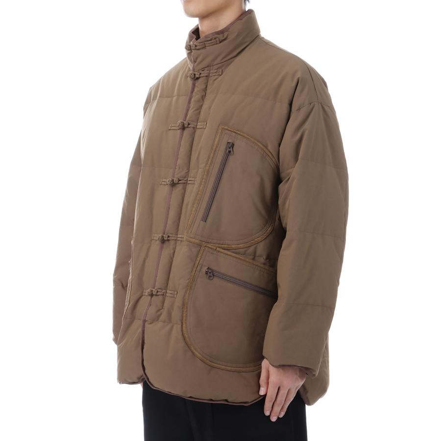 【P2倍】WEATHER CHINESE DOWN JACKET / KHAKI (PC-026-2441) Porter Classic(ポータークラシック) |  | 01