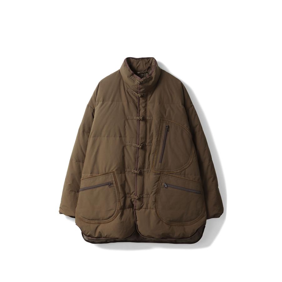 【P2倍】WEATHER CHINESE DOWN JACKET / KHAKI (PC-026-2441) Porter Classic(ポータークラシック) |  | 05