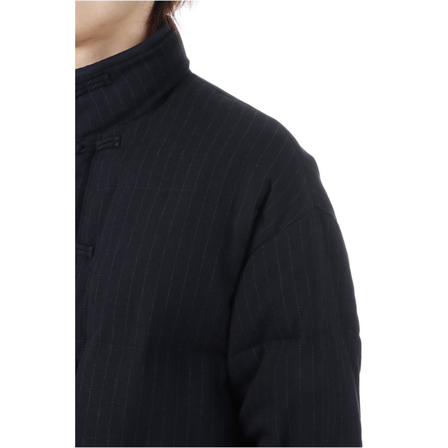 【P2倍】PIN STRIPE CHINESE DOWN JACKET / BLACK (PC-031-3606) Porter Classic(ポータークラシック) |  | 03