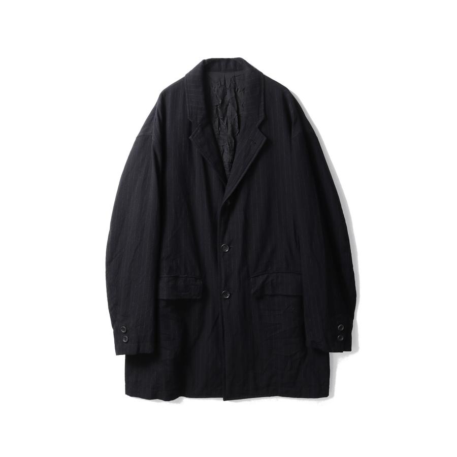 【P2倍】PIN STRIPE BEBOP JACKET / BLACK (PC-031-3608) Porter Classic(ポータークラシック) | 