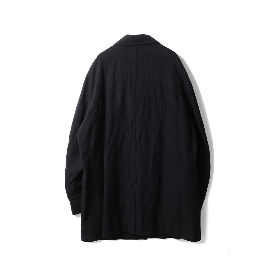 【P2倍】PIN STRIPE BEBOP JACKET / BLACK (PC-031-3608) Porter Classic(ポータークラシック) |  | 01