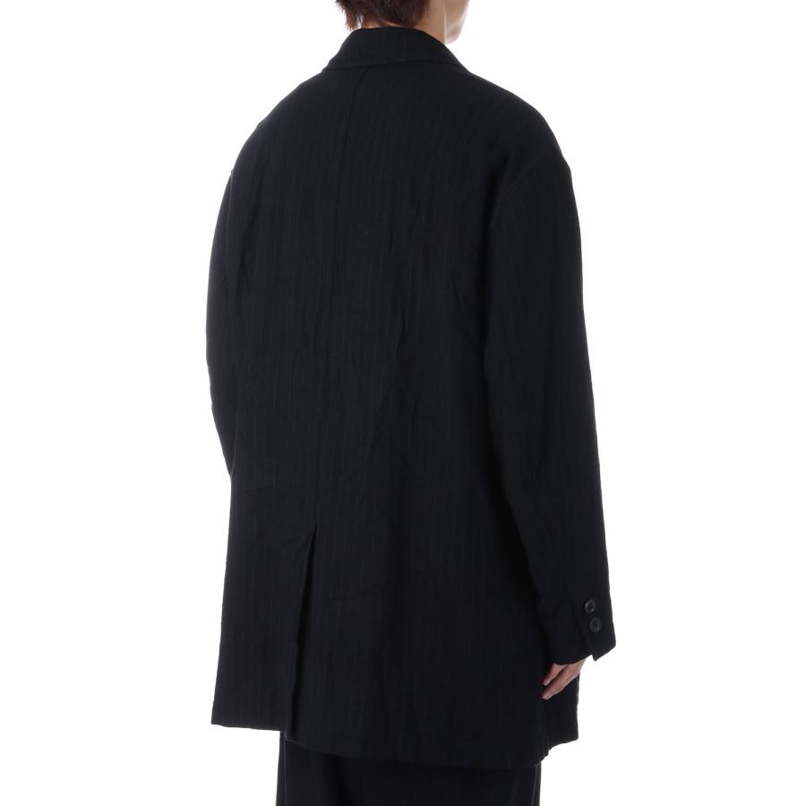 【P2倍】PIN STRIPE BEBOP JACKET / BLACK (PC-031-3608) Porter Classic(ポータークラシック) |  | 04