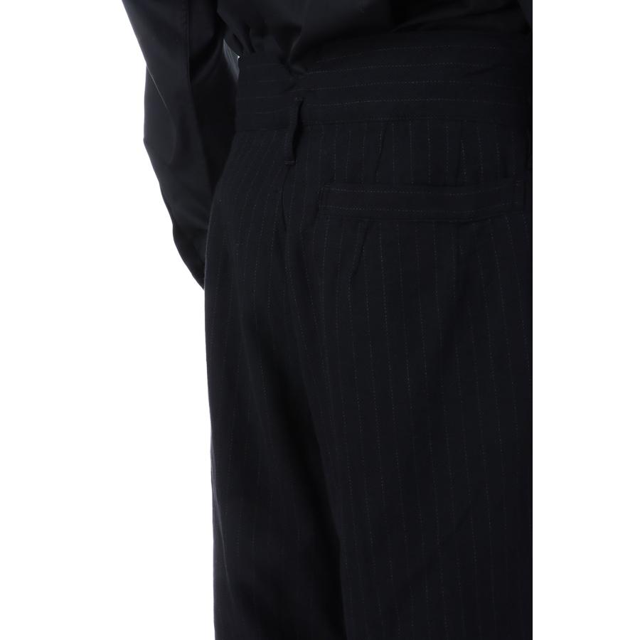 【P2倍】PIN STRIPE CLASSIC PANTS / BLACK (PC-031-3611) Porter Classic(ポータークラシック) |  | 04