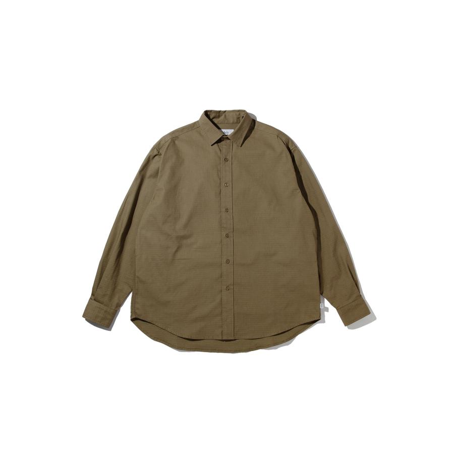 【P5倍 / SALE】NEW BASIC SNAP SHIRTS  - KHAKI (ACY-25SS-001) Acy(エイシー) |  | 06